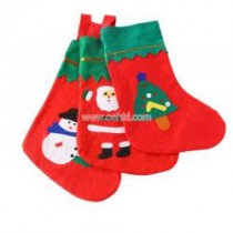 立體雪人聖誕襪禮品