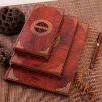 古典特色木質筆記本